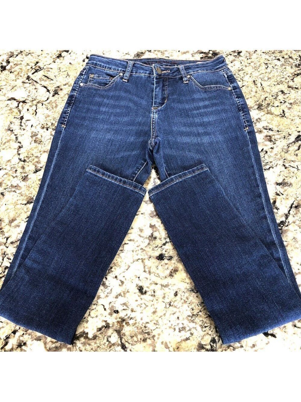 Size 2 X 30 Jag Jeans Womens Denim Mid Rise Skinny Dark Blue